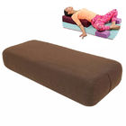 El adelgazar de alta densidad del gimnasio de la aptitud del ejercicio del bloque de la yoga de la guarnición de la espuma de la TPE de la almohada de la yoga de la cubierta del algodón proveedor
