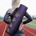 El gimnasio lleno del ejercicio de la cremallera lleva el bolso, paño de Oxford del bolso de la correa de la yoga con 2 bolsillos proveedor