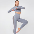 Pantalones determinados de Legging de la cintura alta del gimnasio inconsútil superior de las polainas de la cosecha de ApparelYoga de la yoga de las mujeres proveedor