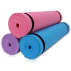 Estera anti colorida de la yoga del resbalón, esteras gruesas del ejercicio de la aptitud del gimnasio con los vendajes proveedor