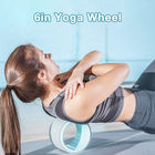 Los pilates de la yoga de la TPE circundan, herramienta del entrenamiento de la parte posterior de la rueda del rodillo de la aptitud de la yoga proveedor