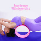 Cintura que forma el círculo de la yoga del entrenamiento de la parte posterior de la rueda de la yoga del masaje de la rueda del rodillo de la yoga proveedor