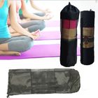 La estera portátil negra de la yoga lleva el bolso para mujer de nylon ligero de la yoga de Pilates del bolso proveedor